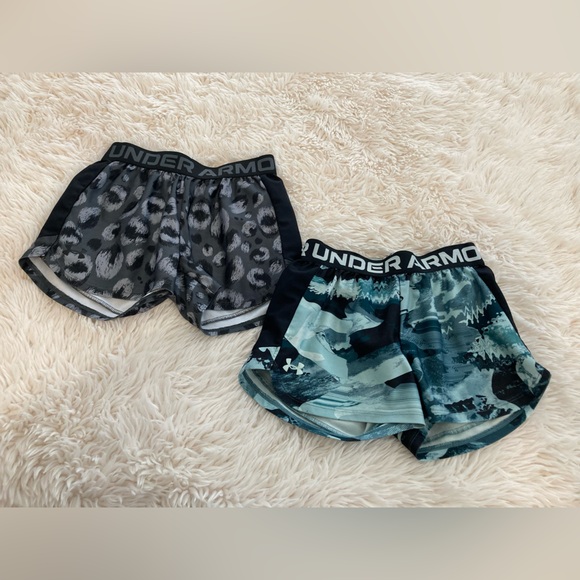 Under Armour Other - Bundle of 2 Under Armour Black and Gray Athletic Shorts